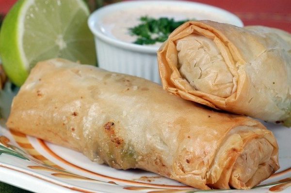 Dozen Beef Egg Rolls