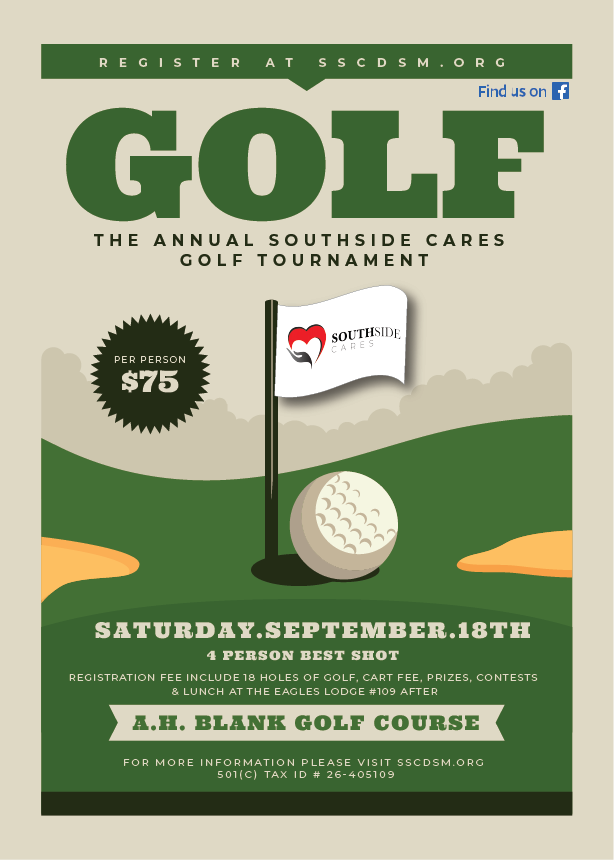 Annual Golf Tournament - Sept 18th 5 2021 SSC Golf Flyer